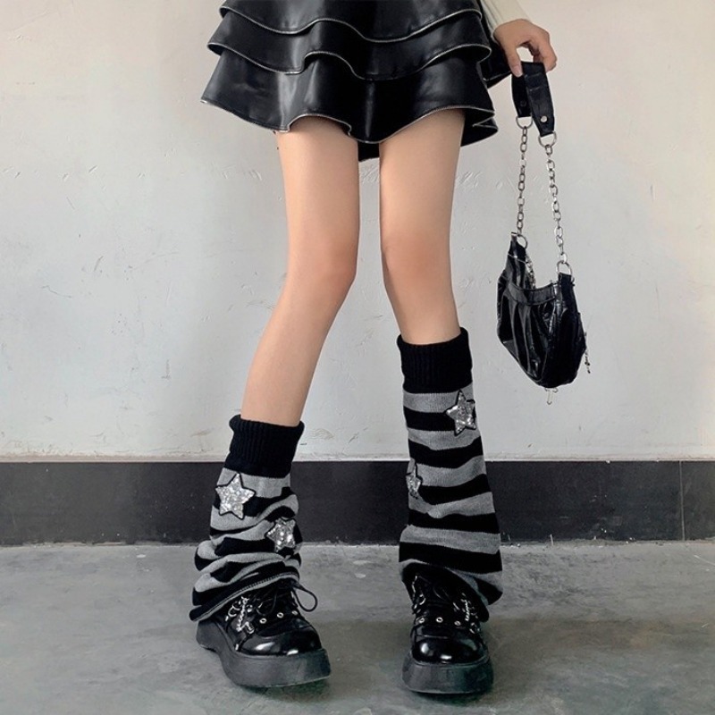 Christmas Gothic Stripe-Design - đánh giá và giá Women'S Emo Accessories