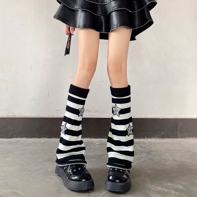 Christmas Gothic Stripe-Design - đánh giá và giá Women'S Emo Accessories