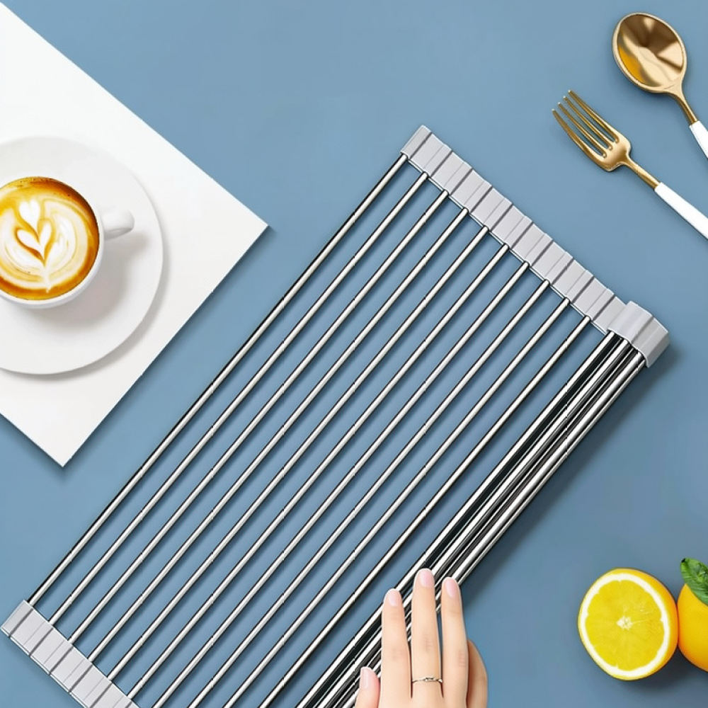 Stainless Steel Dish Drainer R - đánh giá và giá Women Kitchen Accessories