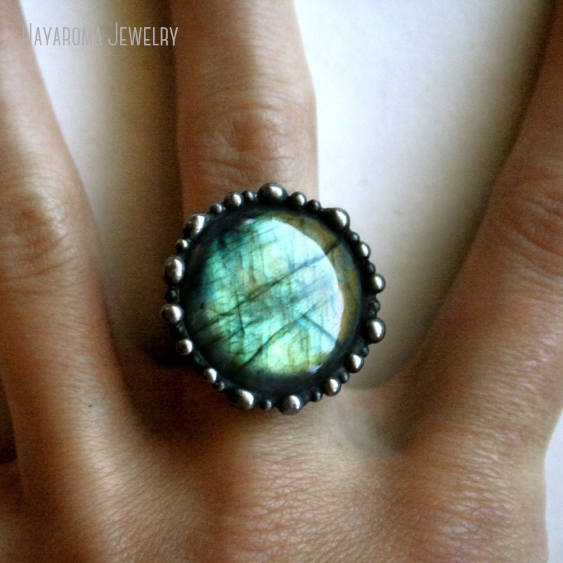 10pcs Aqua Labradorite Round R - đánh giá và giá Women'S Emo Accessories
