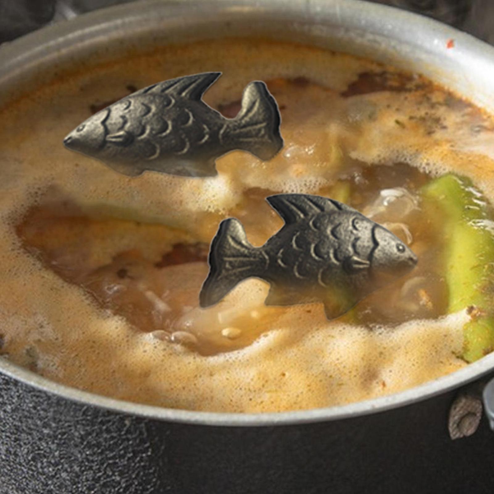 Iron Fish Cooking Tool Natural - đánh giá và giá Women Kitchen Accessories
