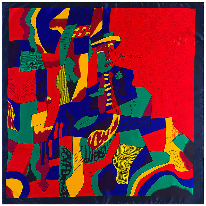 Áo Lụa Sang Trọng Fower In 90* - đánh giá và giá Silk Scarf Square