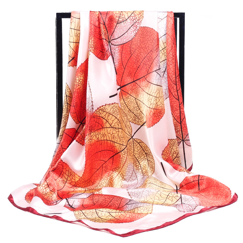 Áo Lụa Sang Trọng Fower In 90* - đánh giá và giá Silk Scarf Square