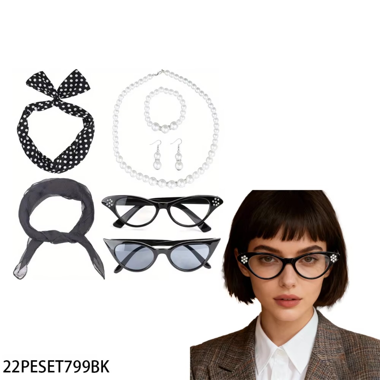 PESENAR 50's Women Costume Acc - đánh giá và giá Women'S Accessories In The 1950S