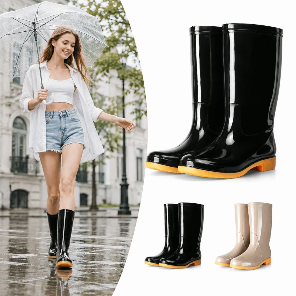 Non-slip Women's Long Rain Boo - đánh giá và giá Women Kitchen Accessories