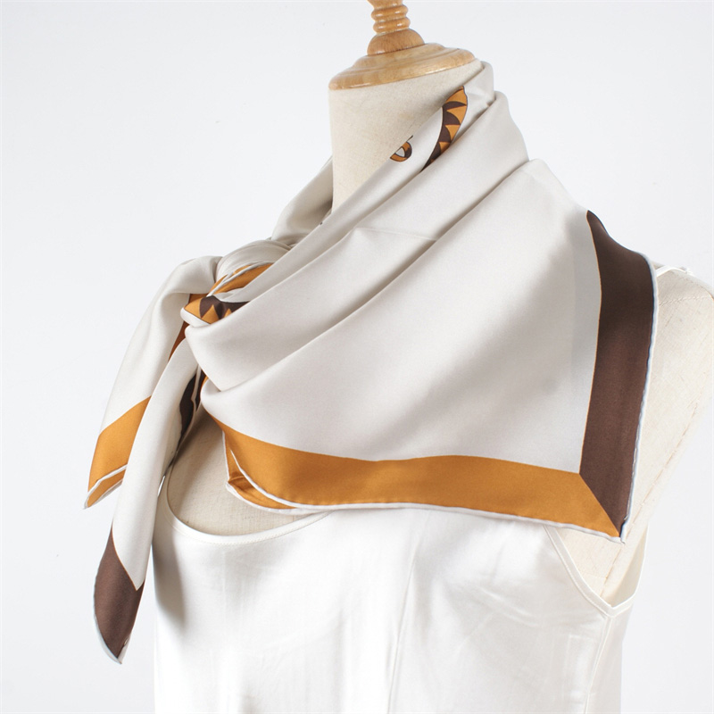 100% Mulberry Silk Scarf Necke - đánh giá và giá Silk Scarf Square